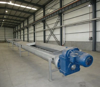Parallel shaft gear motor for screw conveyor
